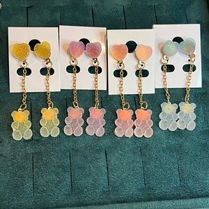 Sugar Gummy Bear Earrings